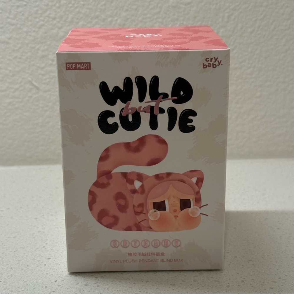 Crybaby Wild but Cutie Series Vinyl Plush - Pink Cutie